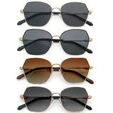 Refined Metal Frames with Zircon Accents