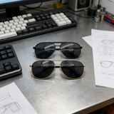 Classic Aviator Polarized Sunglasses (Men)