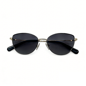 Metal Cat-Eye Polarized Sunglasses (Women)