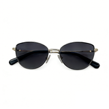 Metal Cat-Eye Polarized Sunglasses (Women)