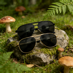 Classic Aviator Polarized Sunglasses (Men)