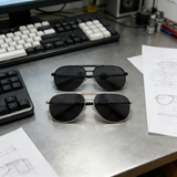 Classic Aviator Polarized Sunglasses (Men)