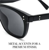 Oversized TR90 Nylon Polarized Sunglasses