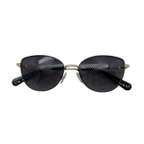 Metal Cat-Eye Polarized Sunglasses (Women)