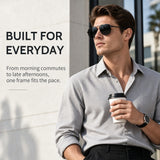 Aviator Driving Polarized Sunglasses (Men)