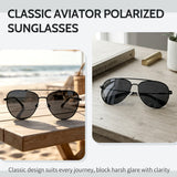 Aviator Driving Polarized Sunglasses (Men)